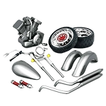 Repuestos y accesorios para motos